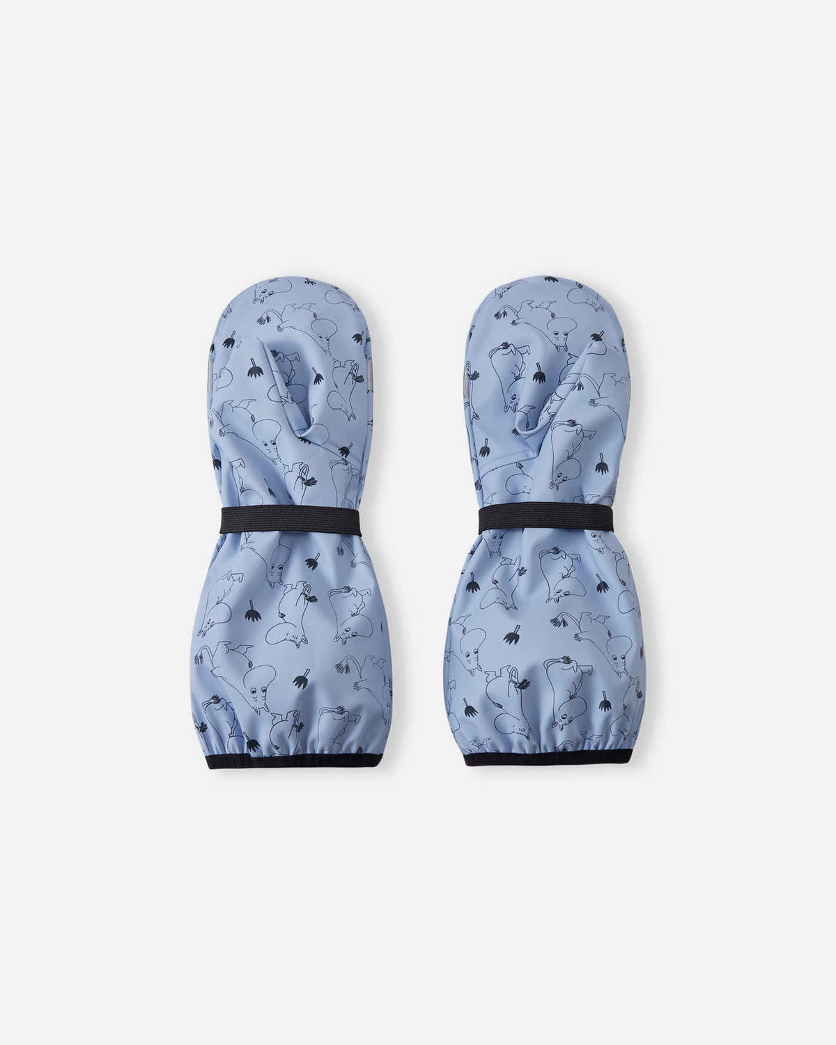 Moomin Puro - Kids' Lined Rubber Rain Mittens | Reima Everyday