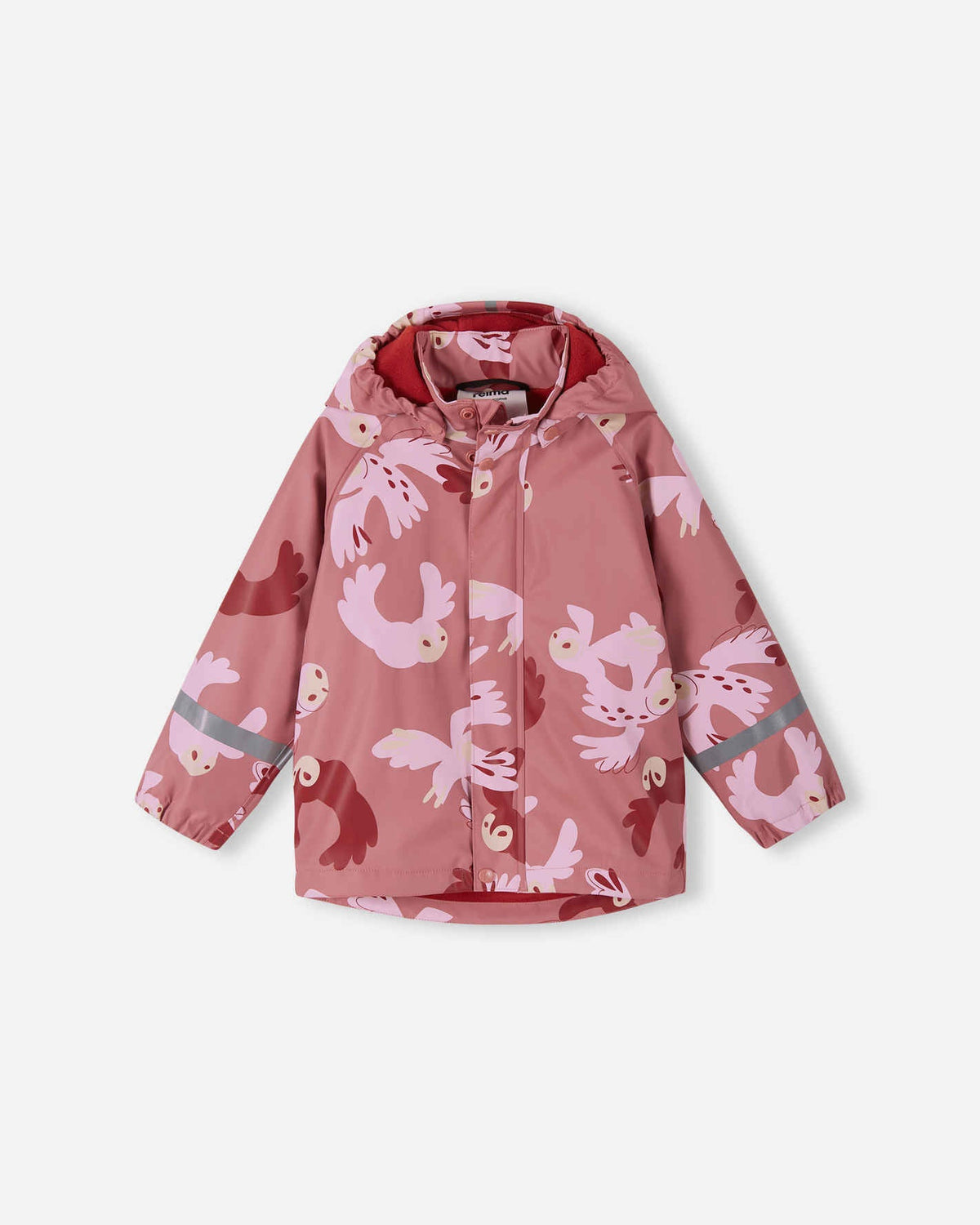 Koski - Fleece-Lined Rubber Rain Jacket | Reima Trusted