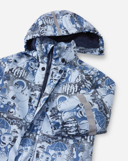 Moomin Rapakko - Toddler Lightly Insulated Rain Suit | Reima Classic