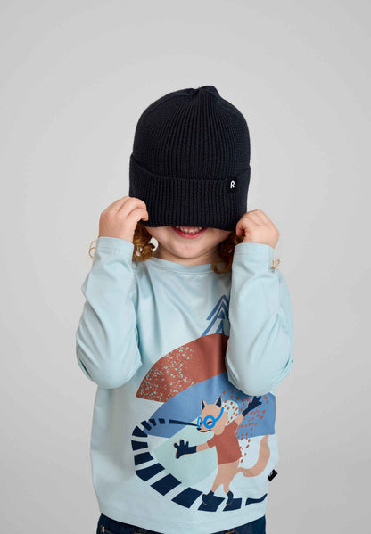 Reissari - Kids' Lightweight Merino Wool Beanie | Reima Everyday