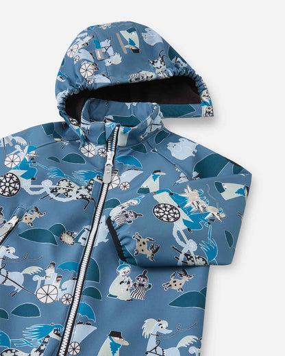 Moomin Mjosa - Kids' Softshell Outdoor Jumpsuit | Reima Customer Favorite