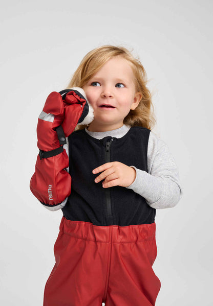 Loska - Kids' Fluffy Wool Lined Rain Mittens | Reima Essential