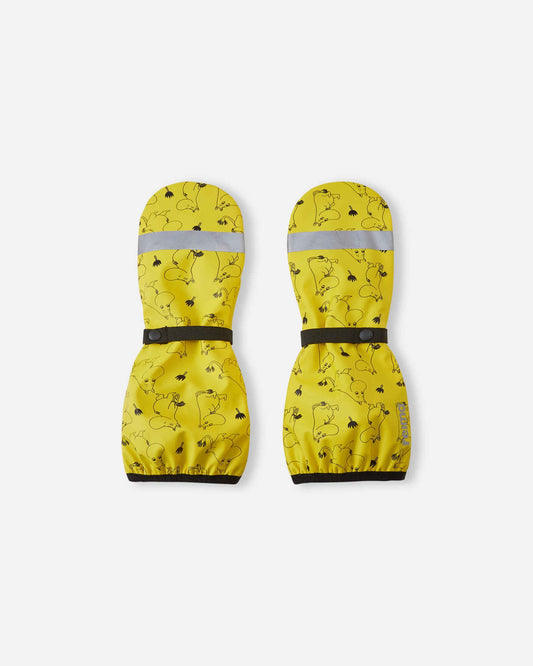 Moomin Puro - Kids' Lined Rubber Rain Mittens | Reima Everyday