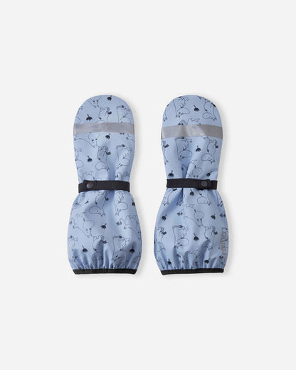 Moomin Puro - Kids' Lined Rubber Rain Mittens | Reima Everyday
