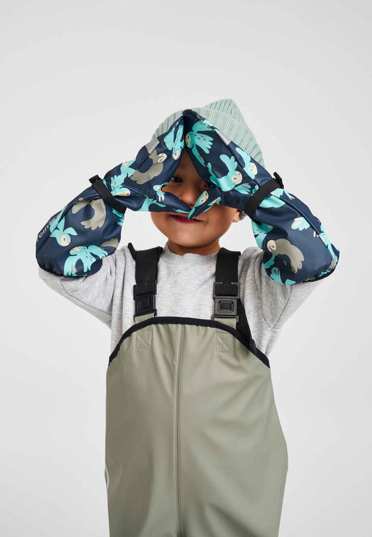 Puro - Kids' Lined Rubber Rain Mittens | Reima Value
