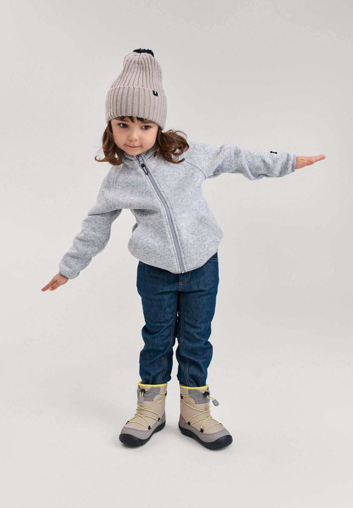Hopper - Kids' Knit Fleece Jacket | Reima Great Value