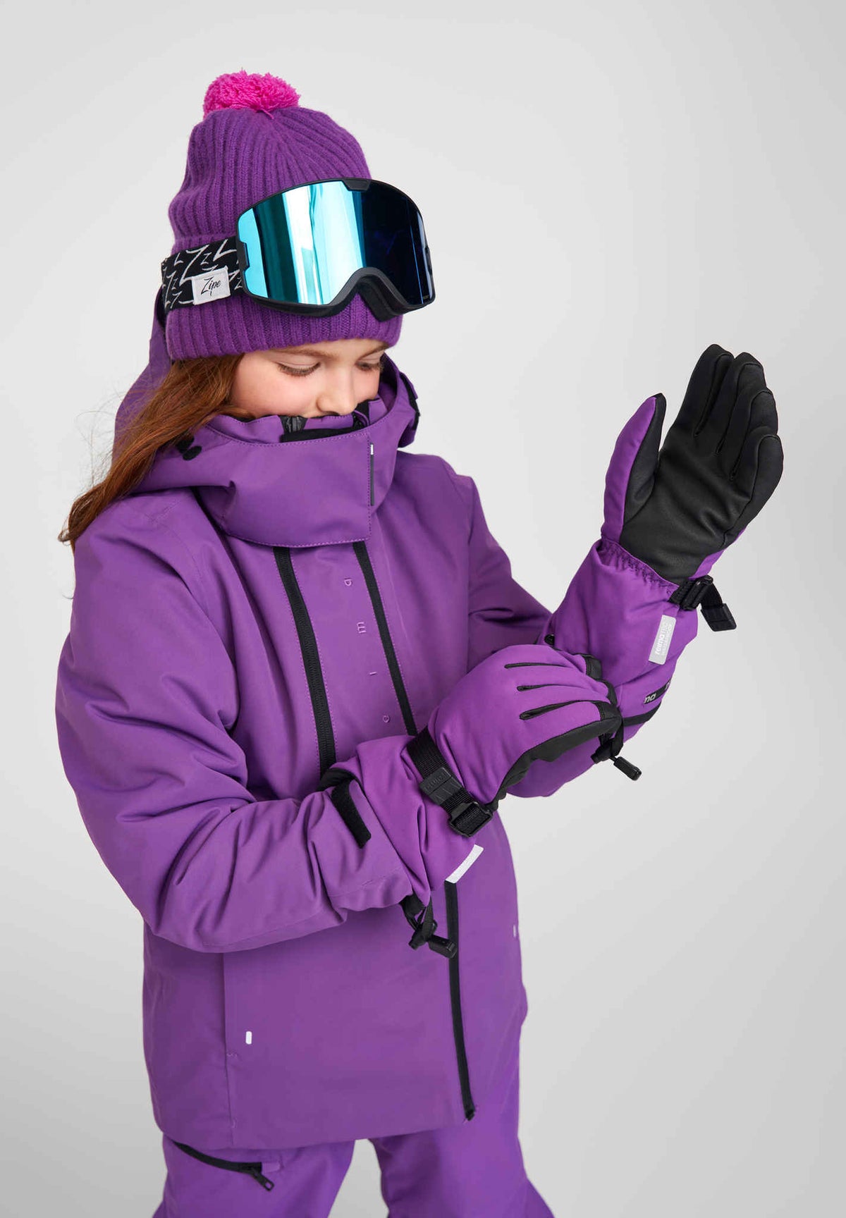 Skimba - Kids' ReimaTec Waterproof Ski Gloves | Reima Essential