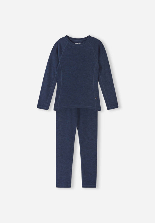 Kinsei - Kids' Merino & Wool-Lyocell Base Layer Set | Reima Great Value