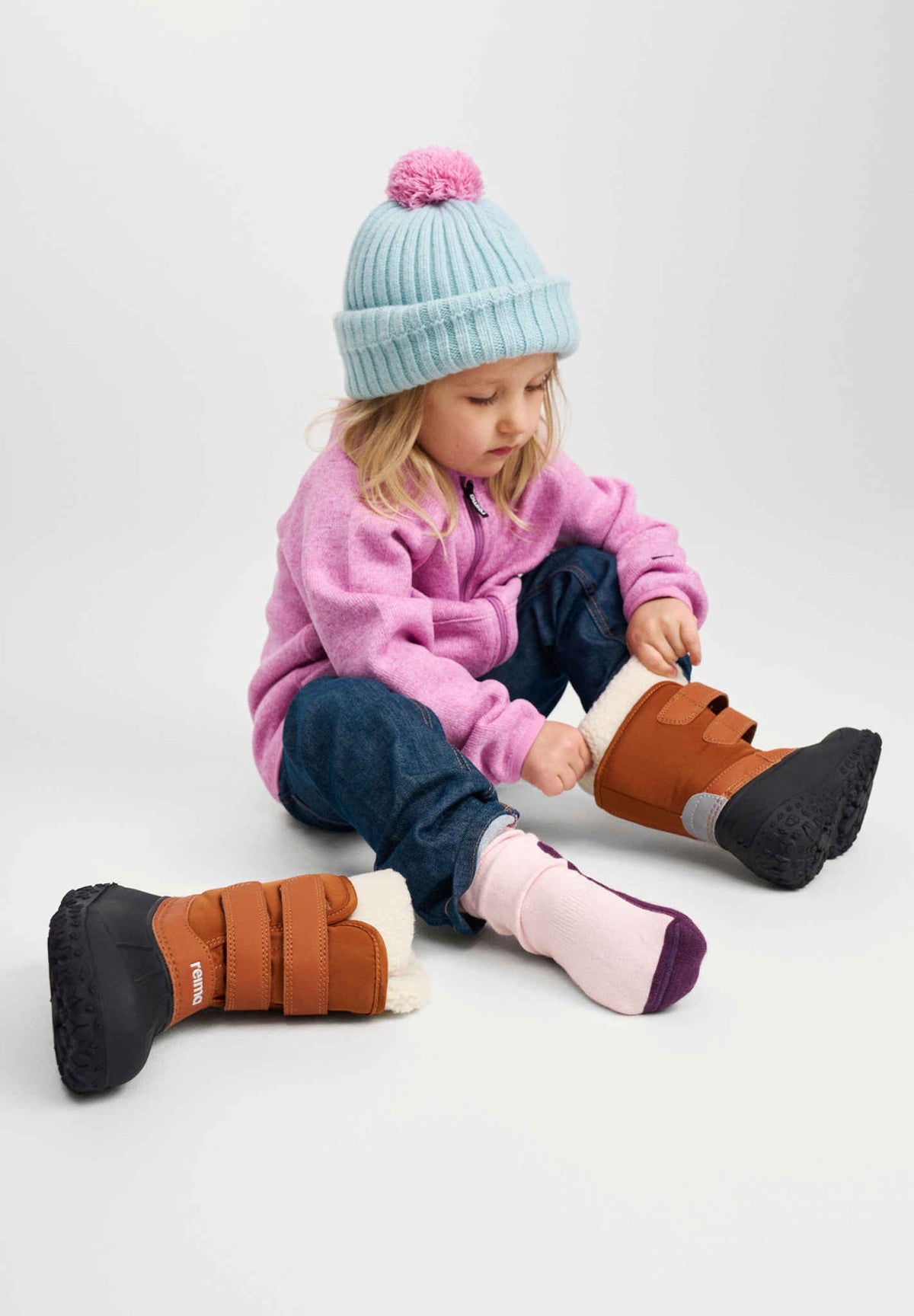 Konkari - Kids' Rubber Galosh Winter Boots | Reima Everyday