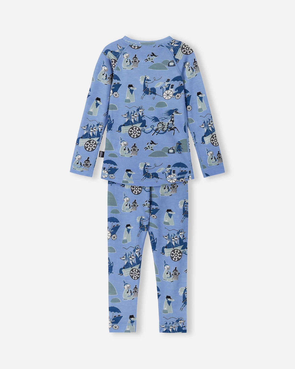 Moomin Trivsam - Toddler Merino Wool & Lyocell Base Layer Set | Reima Quality