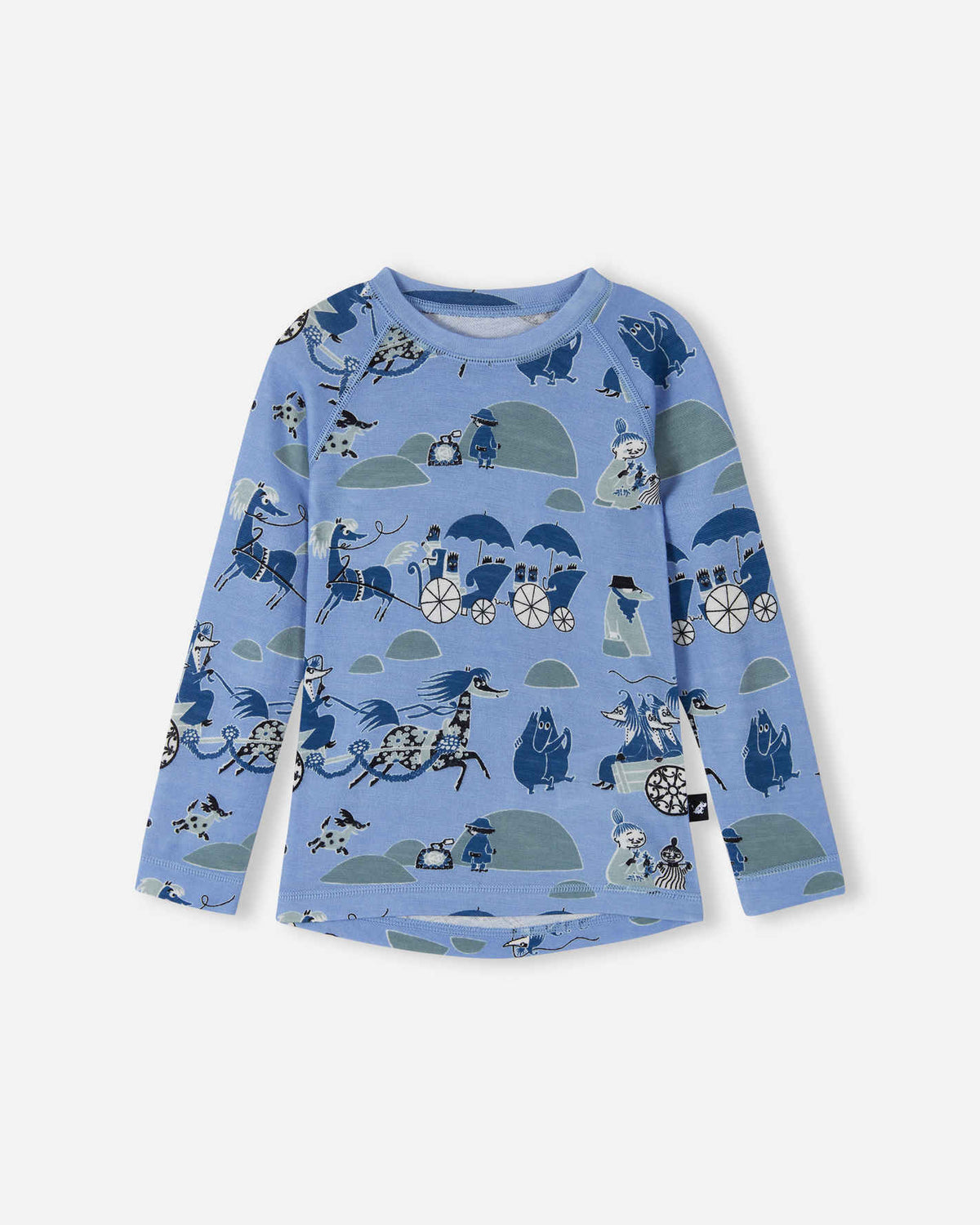Moomin Trivsam - Toddler Merino Wool & Lyocell Base Layer Set | Reima Quality