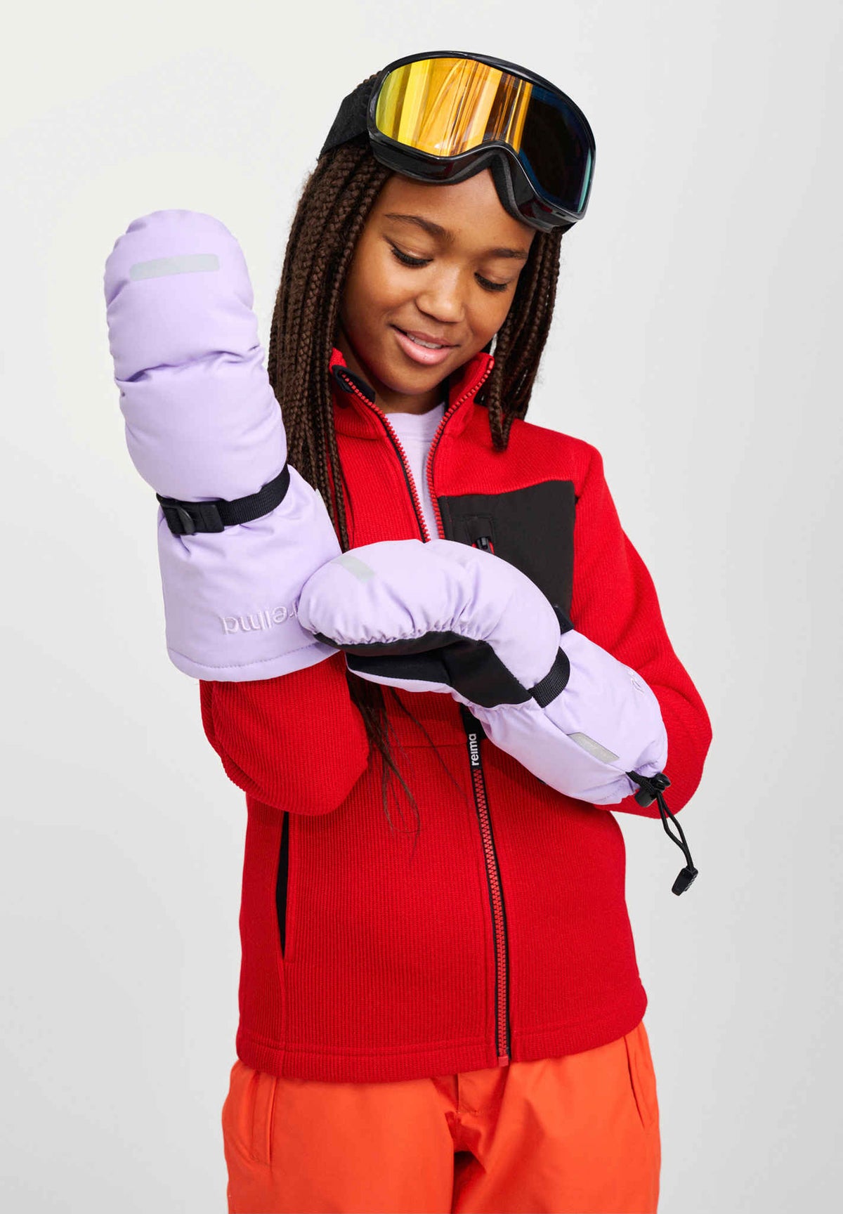 Vanukko - Kids' Water-Resistant Ski Mittens | Reima Essential